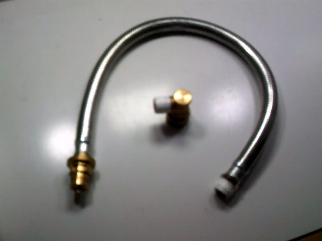 1 x New Double Armoured Bayonet Hose - 2Ft x 1/2" BSP TM