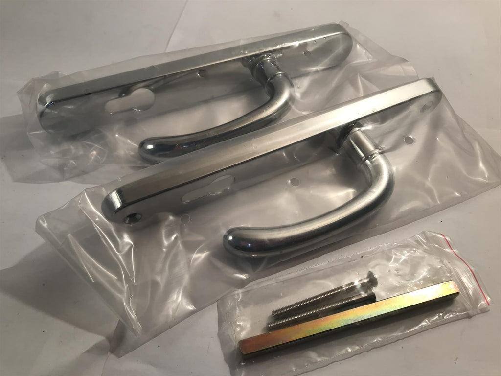 Sienna Euro Lock Handle 92mm Double Sprung  Chrome