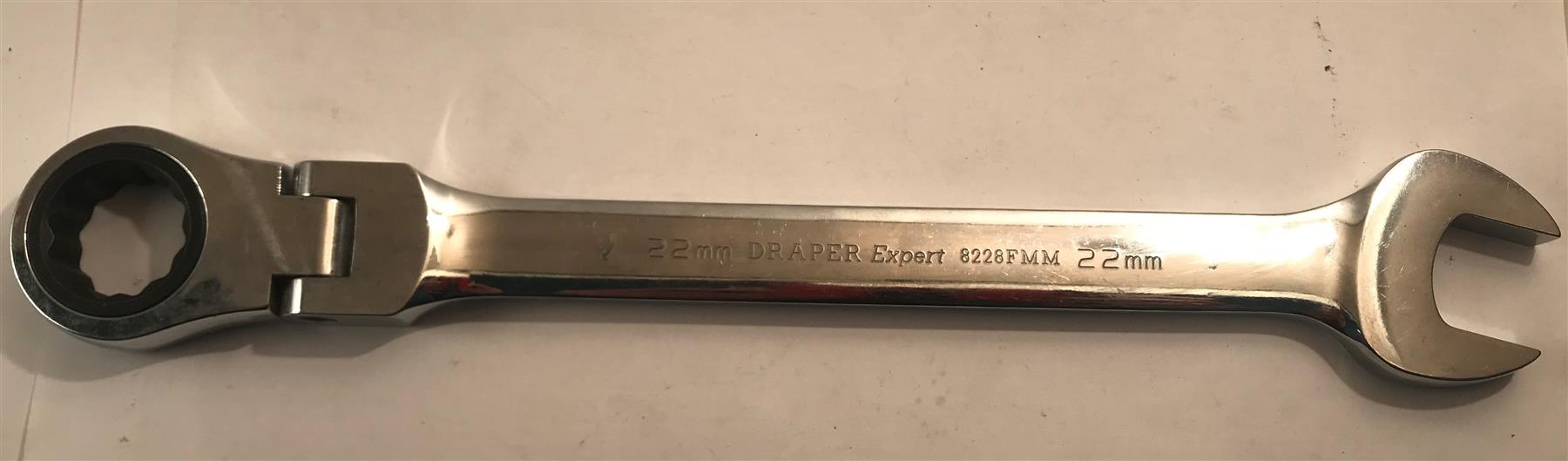 Draper Flexible Head Ratchet 22mm  8228FMM
