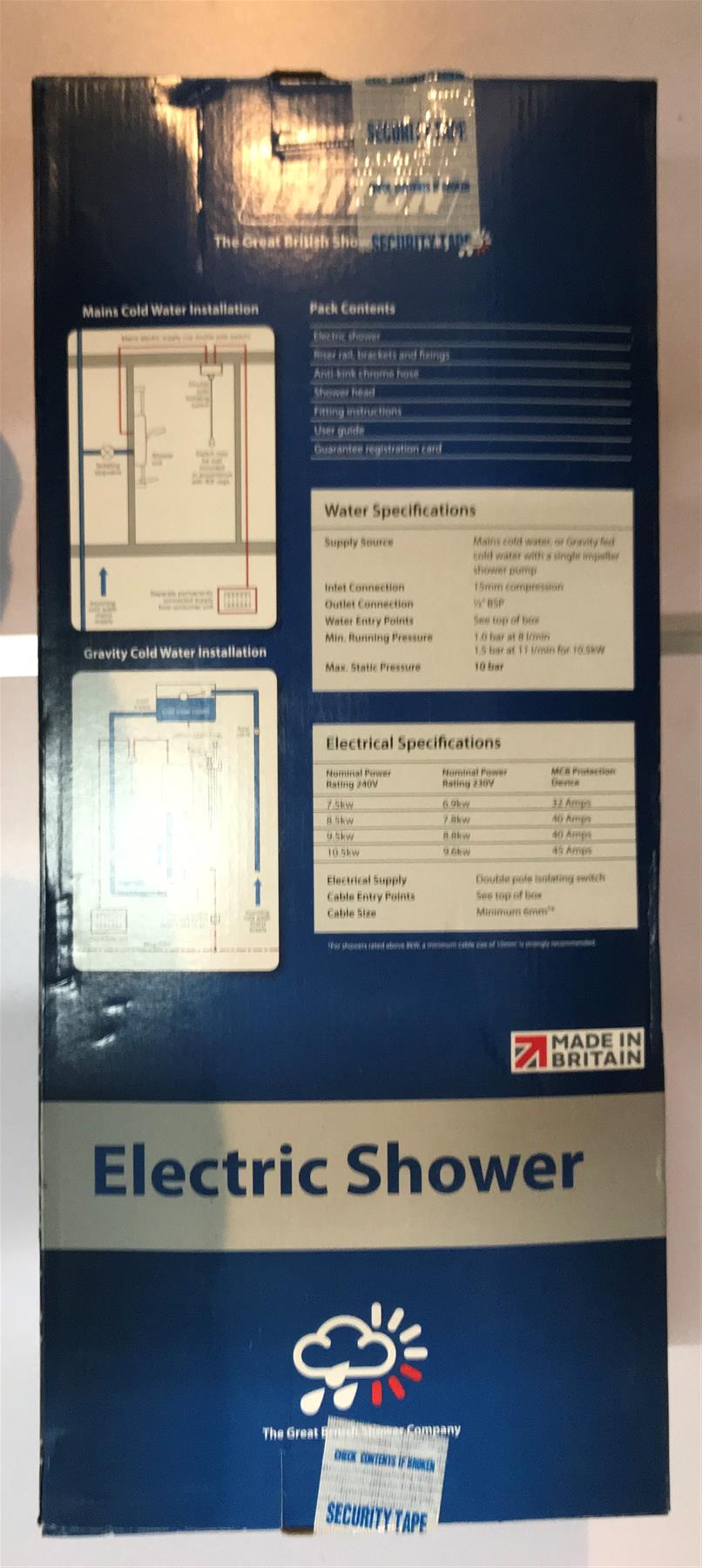 Triton T80Z White & Chrome Fast Fit Electric Shower 8.5kW   SP8008ZFF