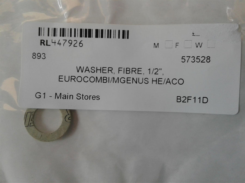 NEW Ariston Chaffoteaux 1/2" FIBRE GASKET RING 573528 (EACH)