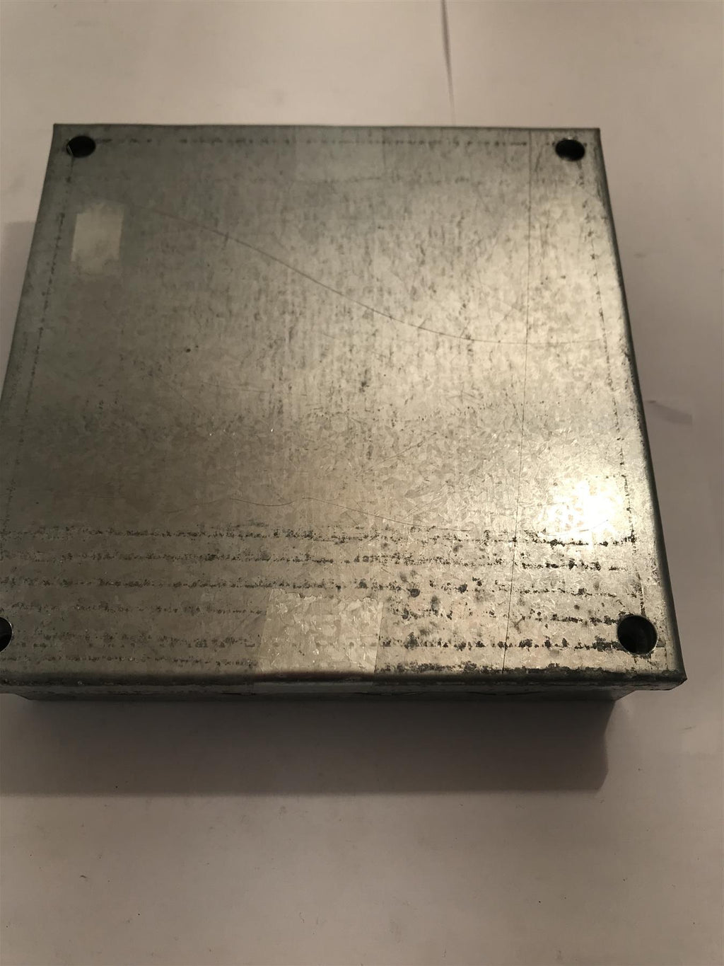 Steel Galvanised Adaptable Box, 150mm x 150mm x 40mm