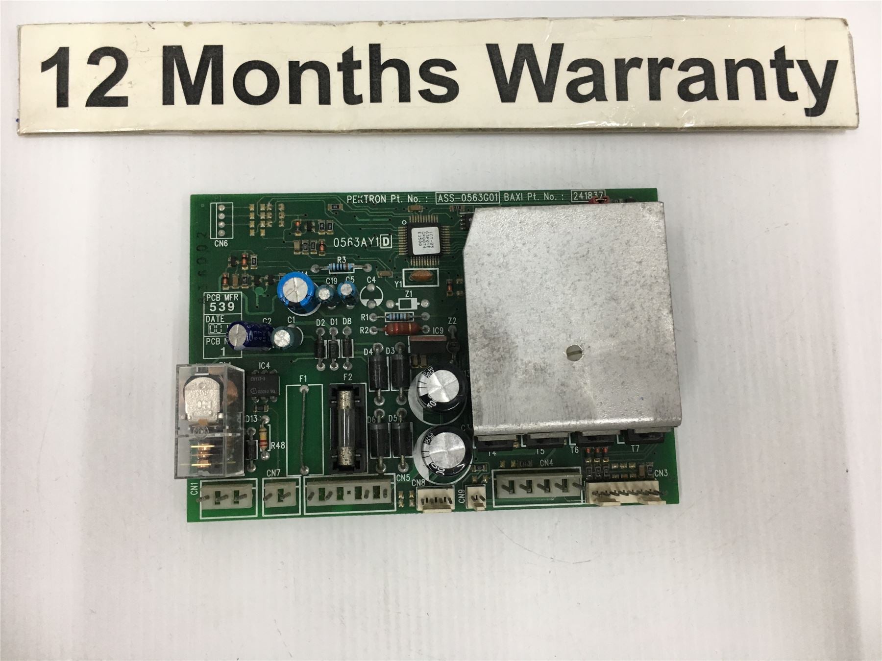 Baxi 241837 242463 / 5106791 PCB One Relay ASS0563G01 12m warranty