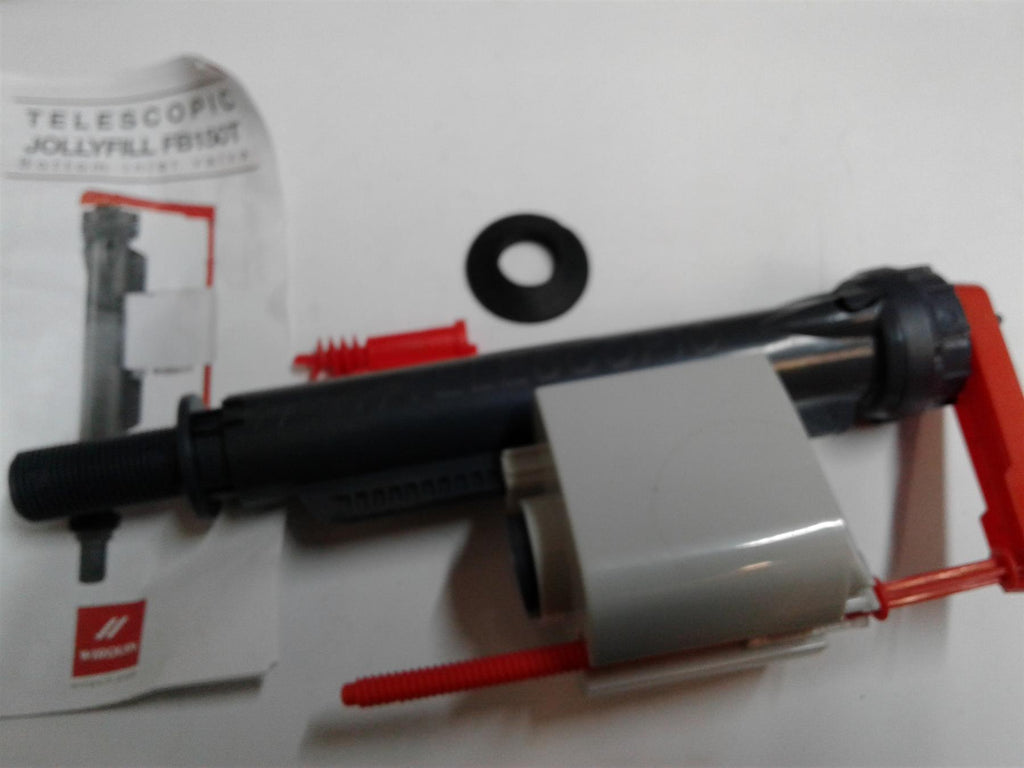 NEW WIRQUIN 1/2" TELESCOPIC BOTTOM INLET TOILET VALVE FB150T