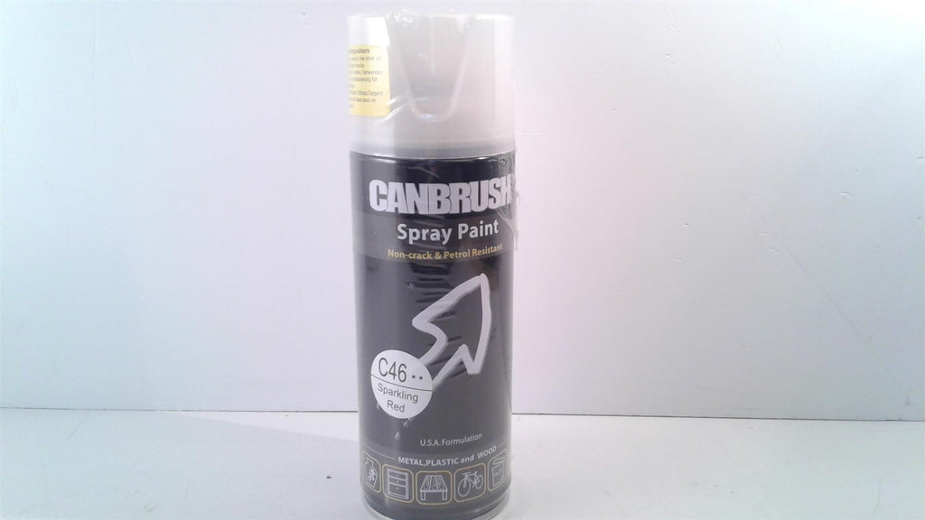 Canbrush Spray Paint C46 Sparkling Red for metal, plastic and wood