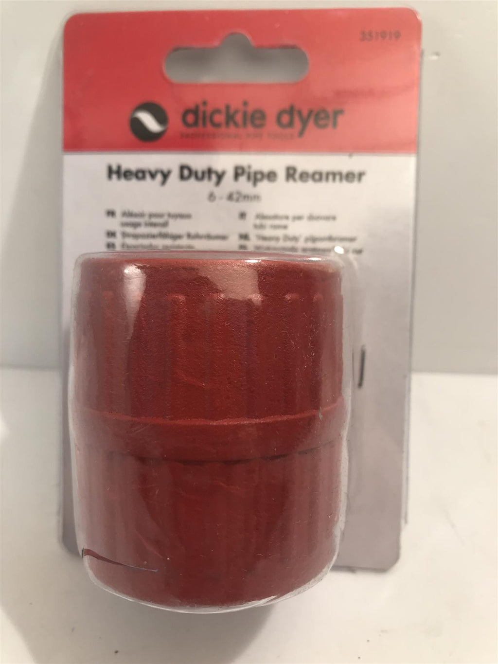 Dickie Dyer Heavy Duty Pipe Reamer 6-42mm  351919