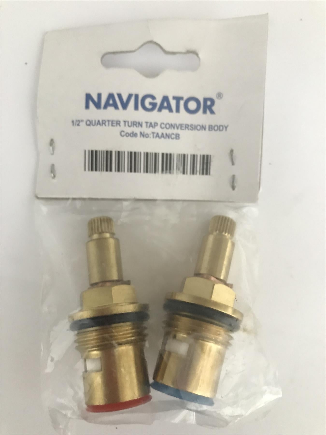 Navigator Bras  1/2" Quarter Turn Tap Conversion Valve  TAANCB