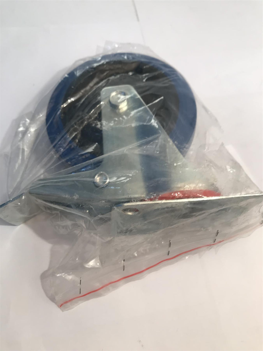 Fixman Braked Swivel Elastic Rubber Castor 125mm 180kg  200818