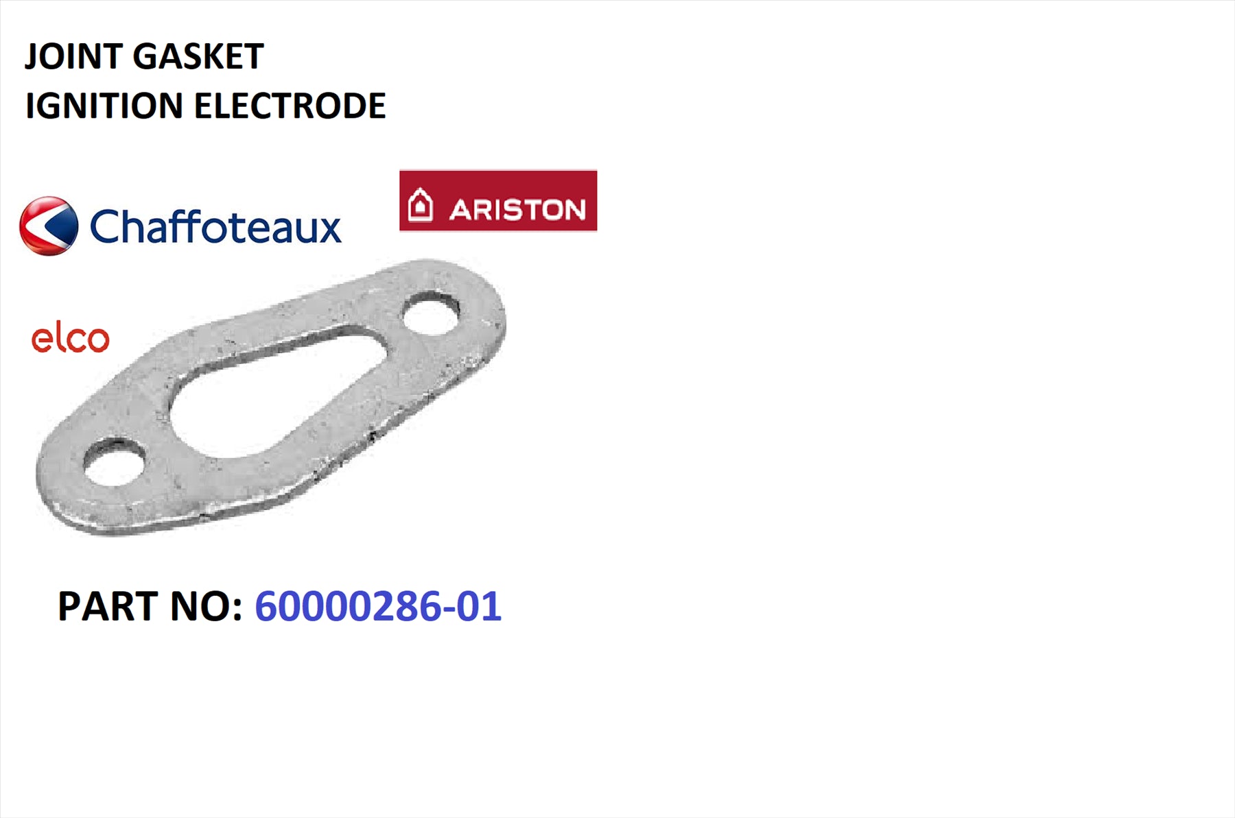NEW Ariston GASKET IGNITION Electrode 6000028601