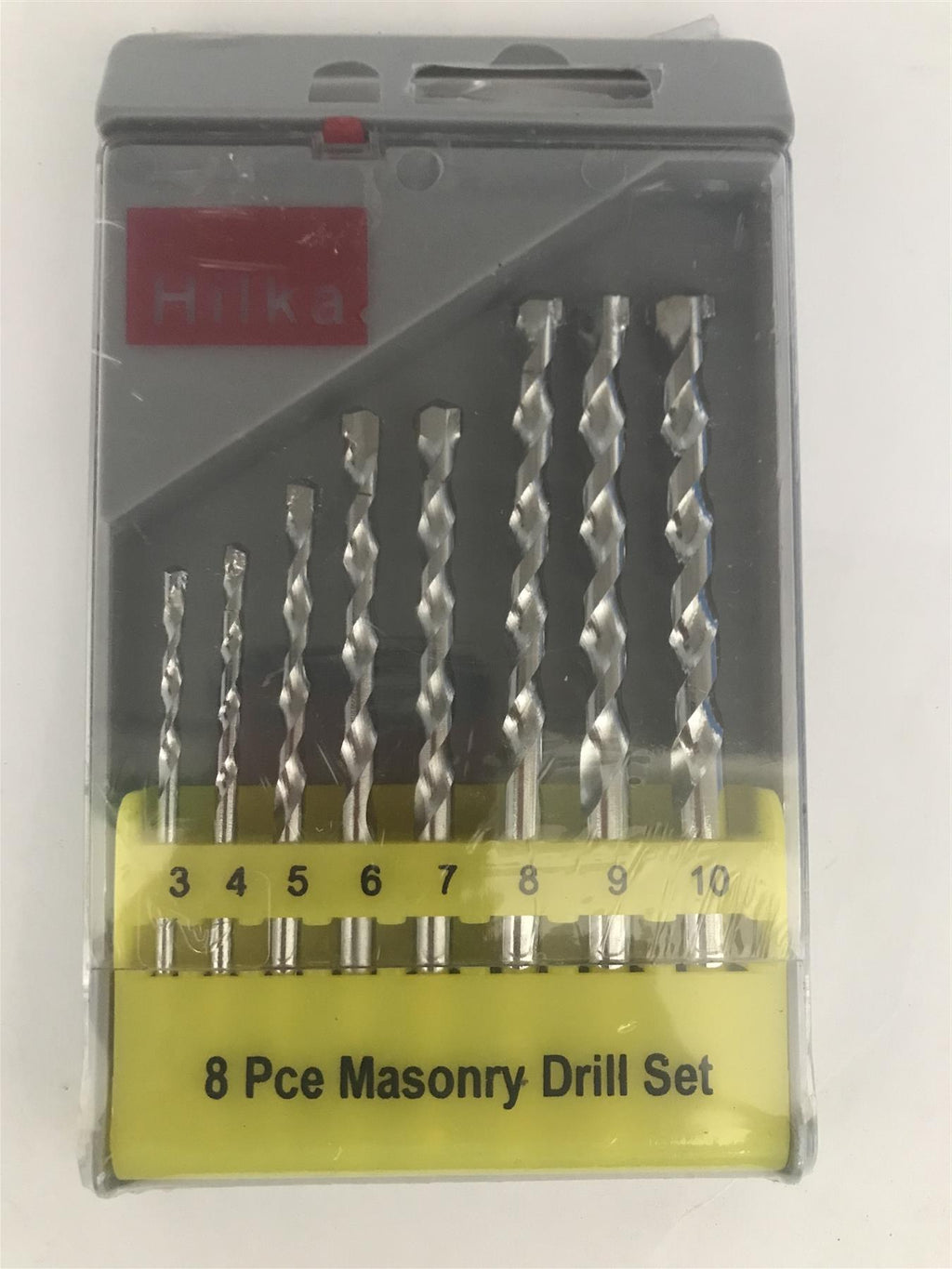 Hilka 9pc Masonry Drill Set  49808008