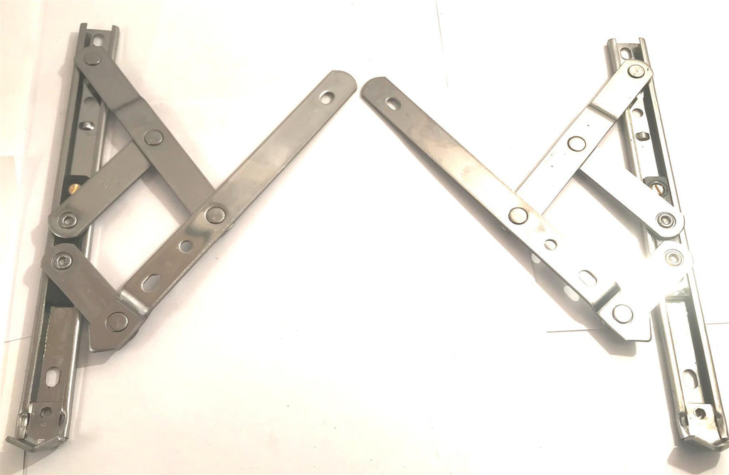TOP HUNG WINDOW HINGES 1PAIR 8" 13MM STACK HEIGHT