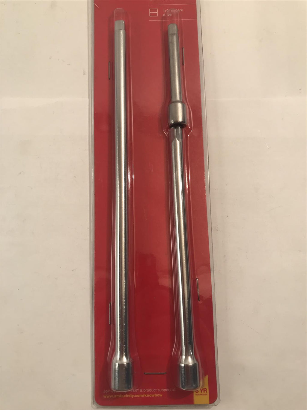 Amtech 3pc 1/4" Drive Extension Bar Set 3", 6", 9" Extensions   I3700