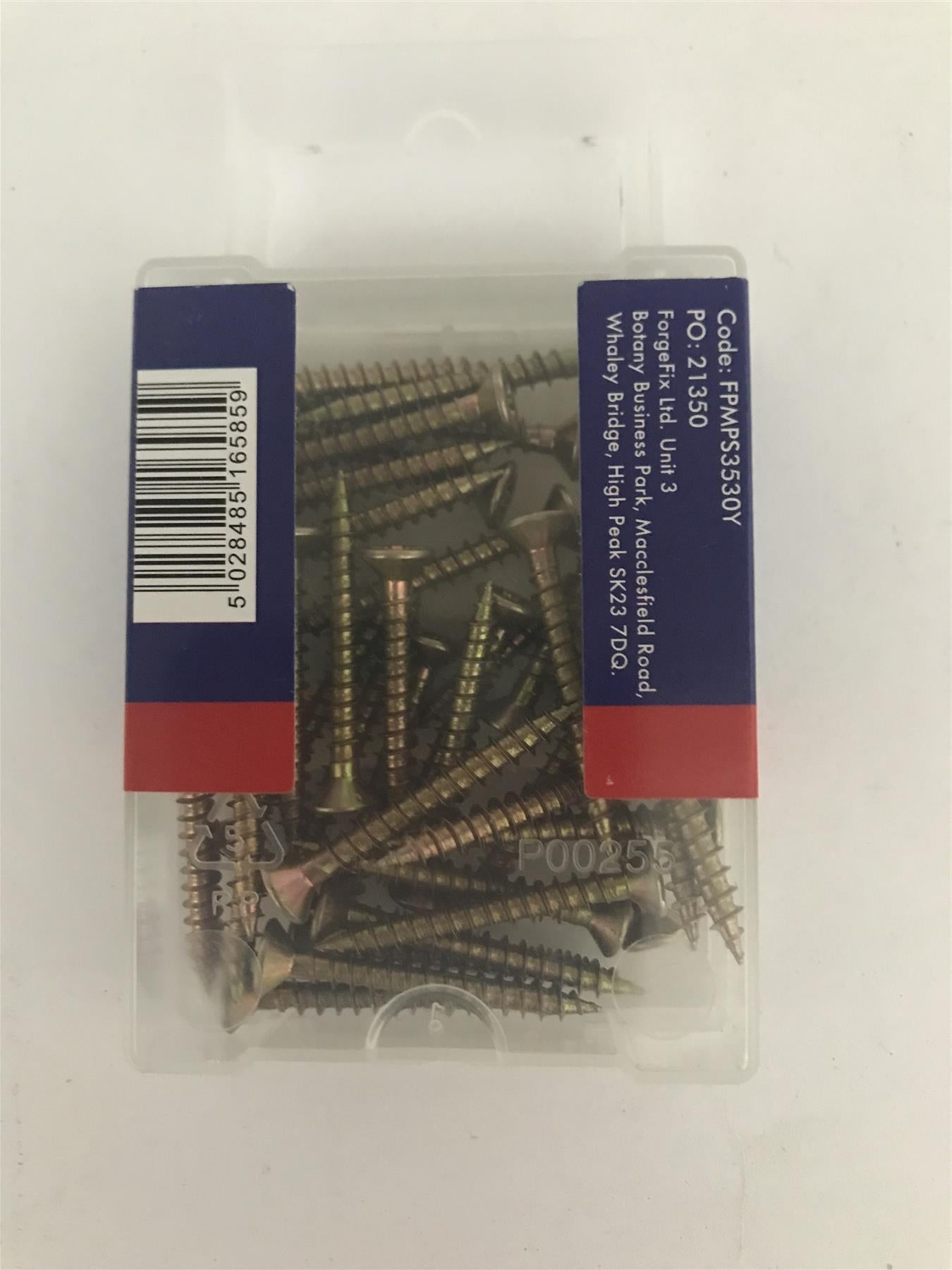 Multi-Purpose Pozi Screw 3.5 x 30mm FPMP3530Y Pack 35