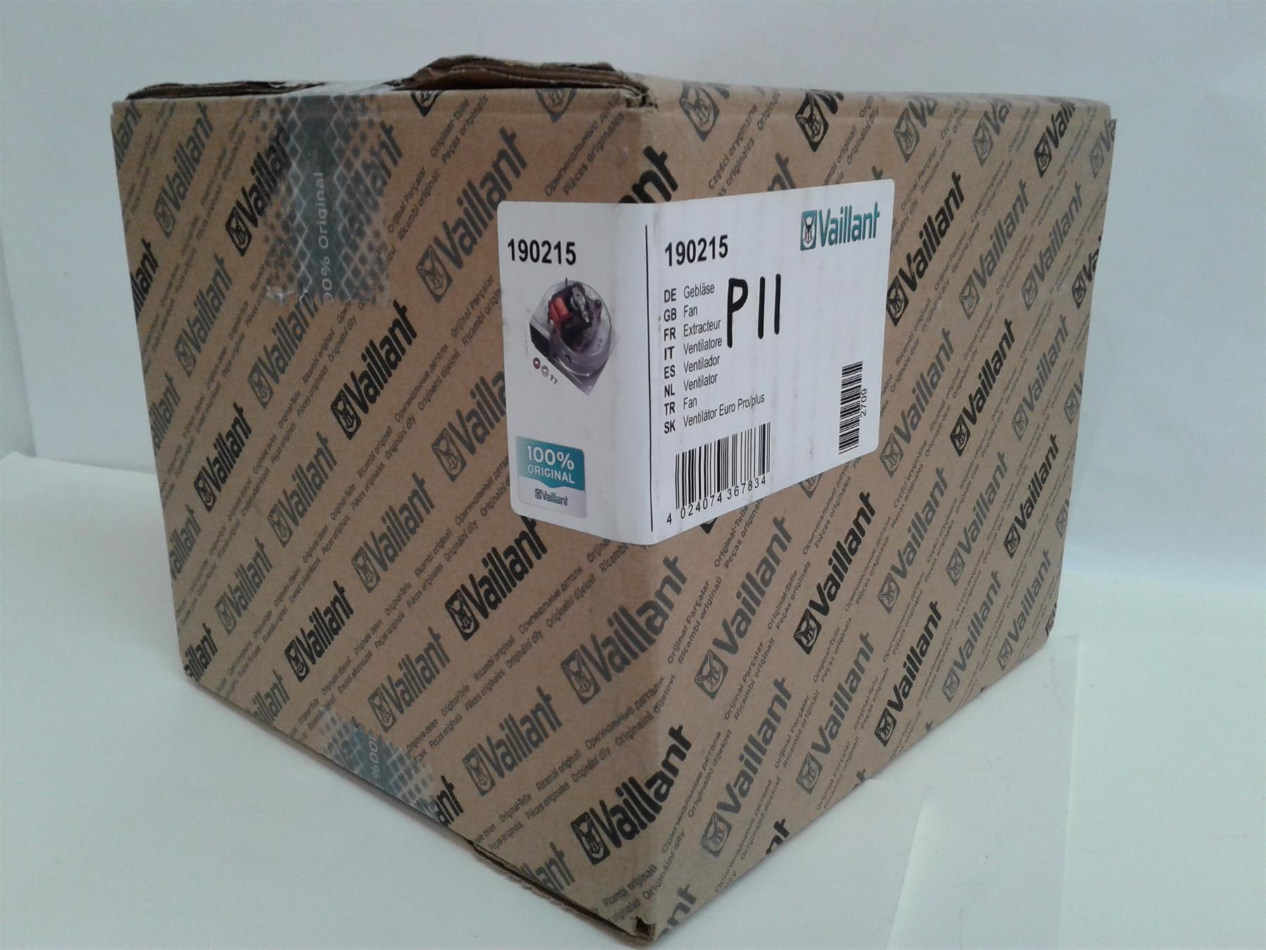 New Vaillant - Fan assy - : 190215