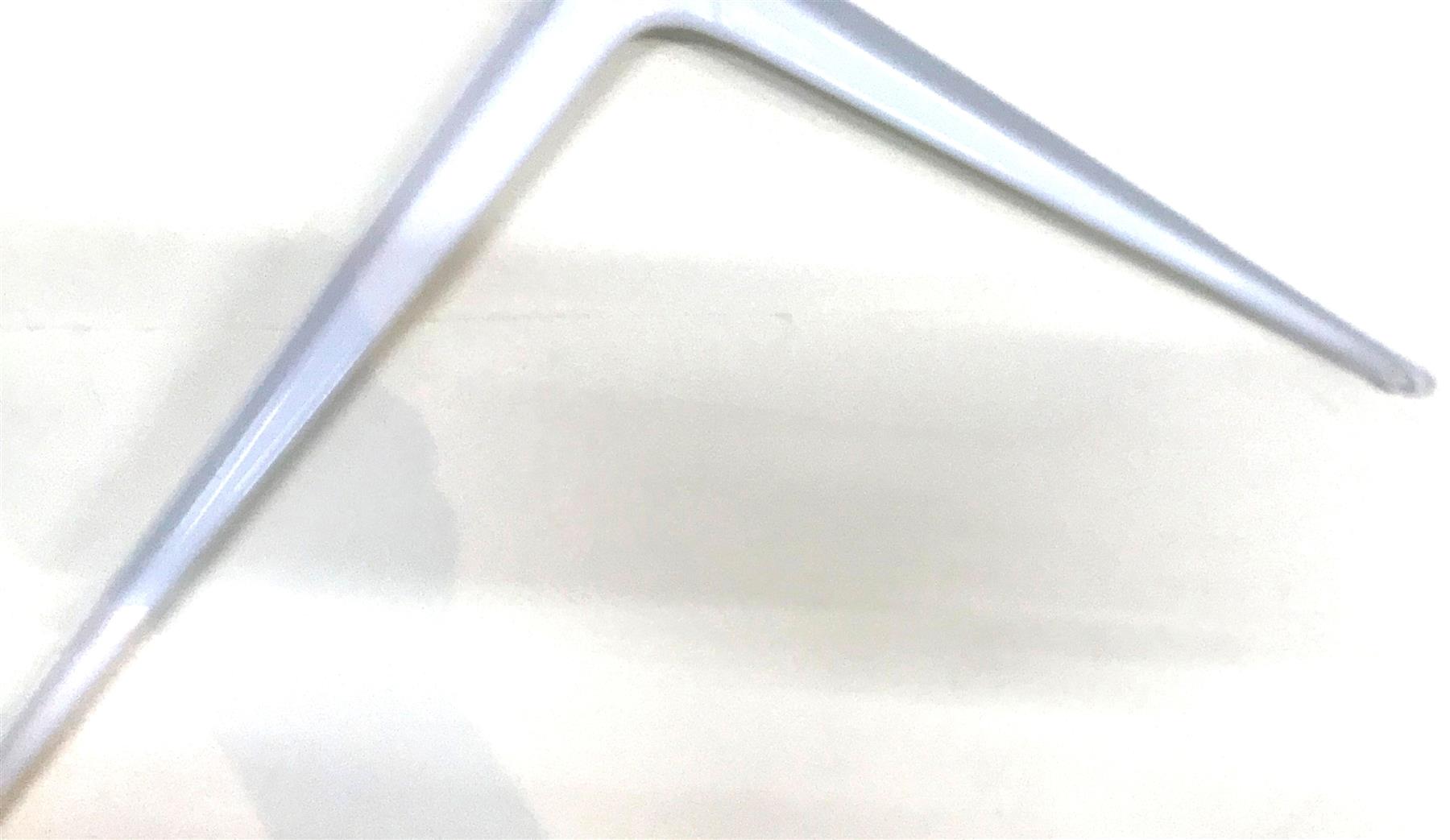 300x250mm 12"x10" Metal Shelf Support London Bracket White Strong Sturdy
