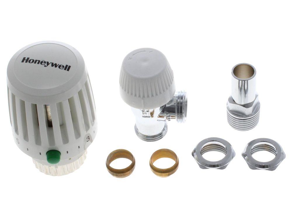 Honeywell VT117-15A Valencia Traditional Angled Thermostatic Radiator Valve 15mm