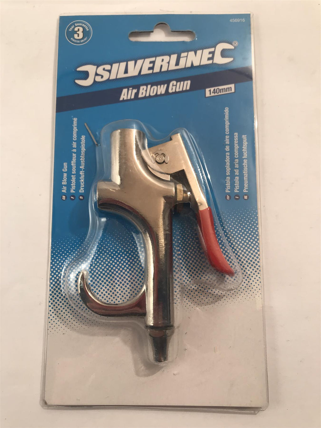 Silverline Air Blow Gun 140mm  456916