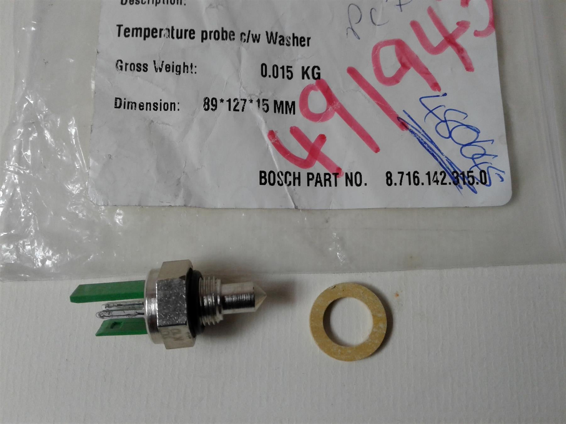 NEW WORCESTER NTC 87161423150 TEMP SENSOR THERMISTER