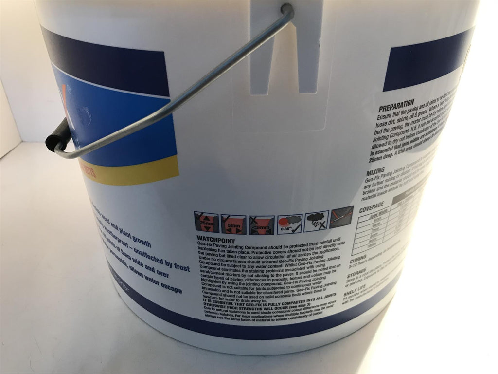 Everbuild Geo-Fix 20 KG Buff Paving Jointing Compound Mortar Pointing