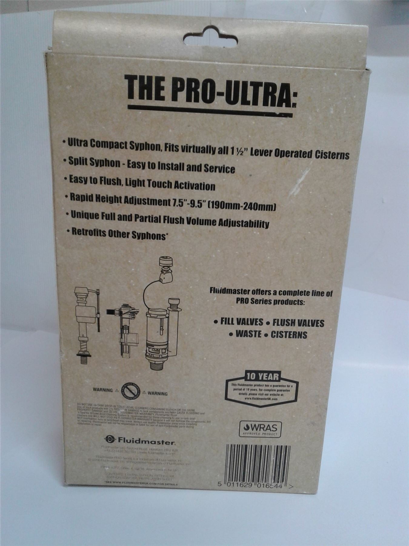 NEW Fluidmaster PRO-ULTRA Universal Ultra Syphon