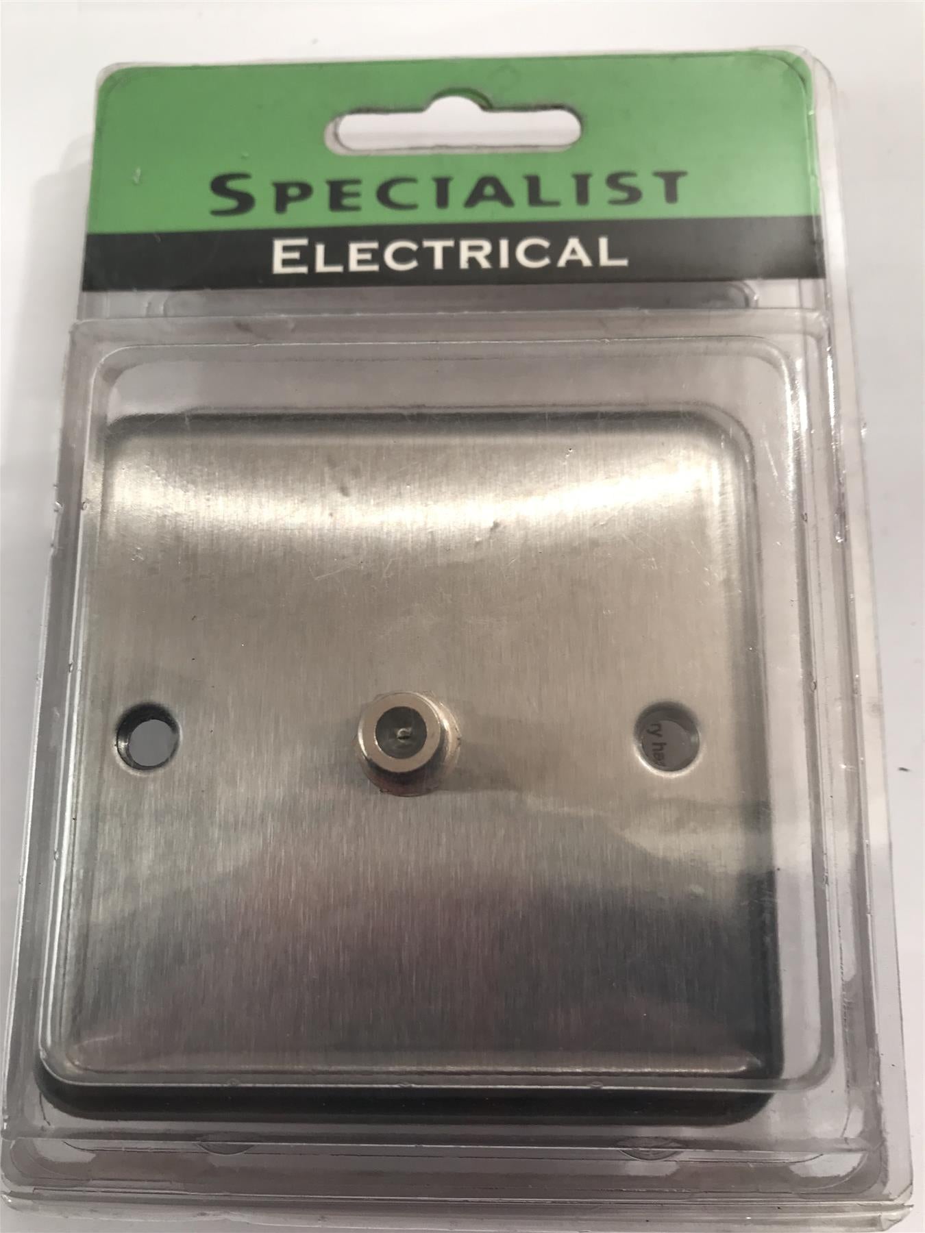 Specialist Satellite Socket Satin Chrome