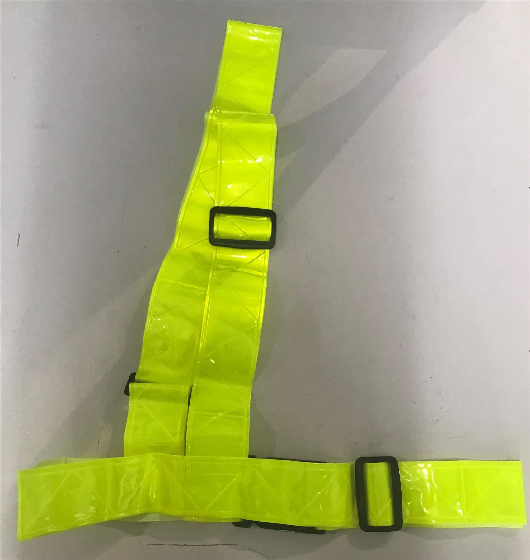 High Viz Reflective Safety Sash Belt