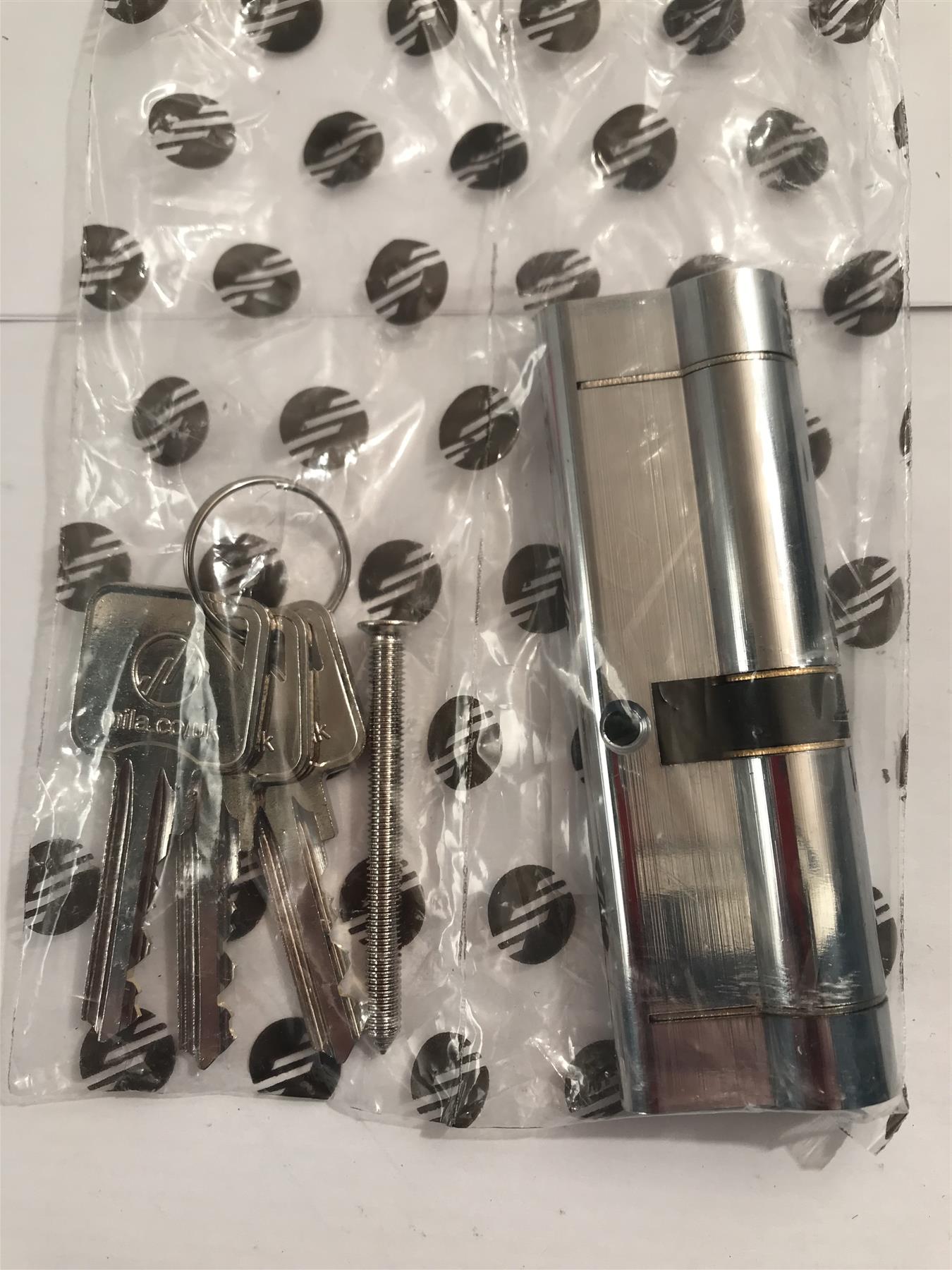 Mila Standard Security Euro Cylinder 45/55 Polished Chrome BX4555EDPCM6