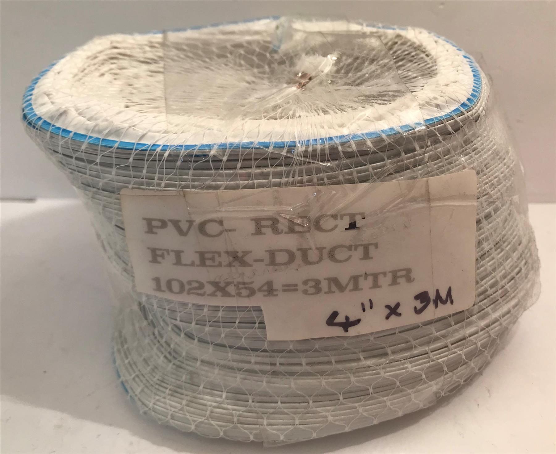 Airflow 4" x 3M PVC Rectangle Flexi Ducting