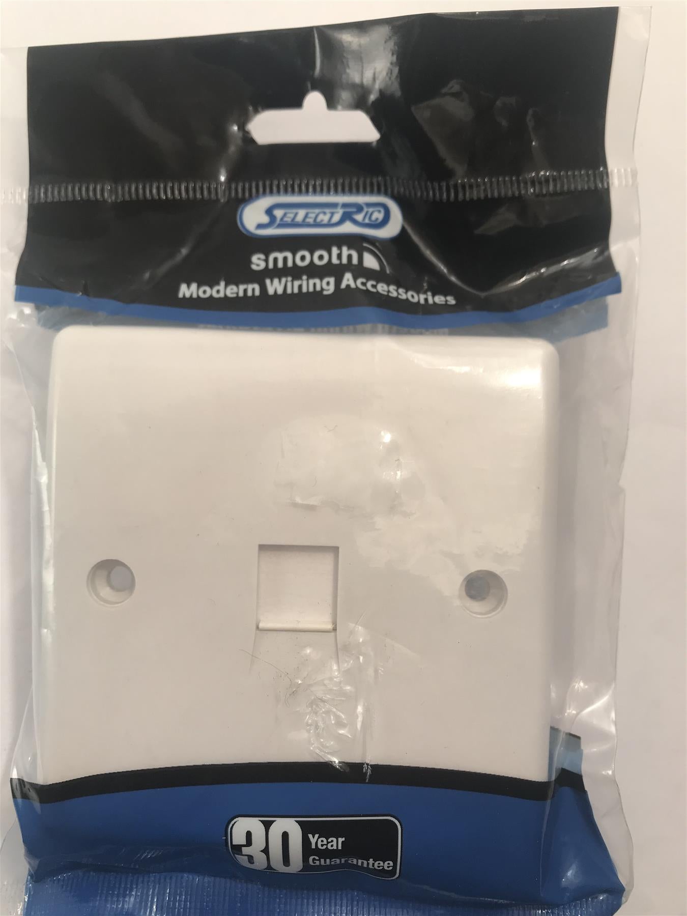 Selectric Smooth Computer/Data Socket 1 Gang RJ45  SSL542
