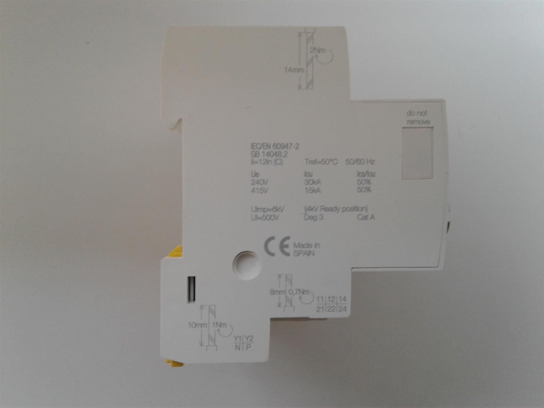 NEW Schneider Electric A9C66410 Circuit Breaker Reflex iC60H Ti24 10A 4P