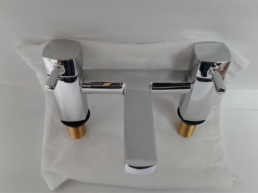 NEW SCUDO FORME MODERN CHROME BATH FILLER TAP MIXER