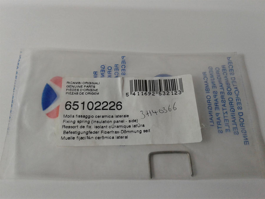 NEW ARISTON FIXING SPRING INSULATION PANEL 65102226