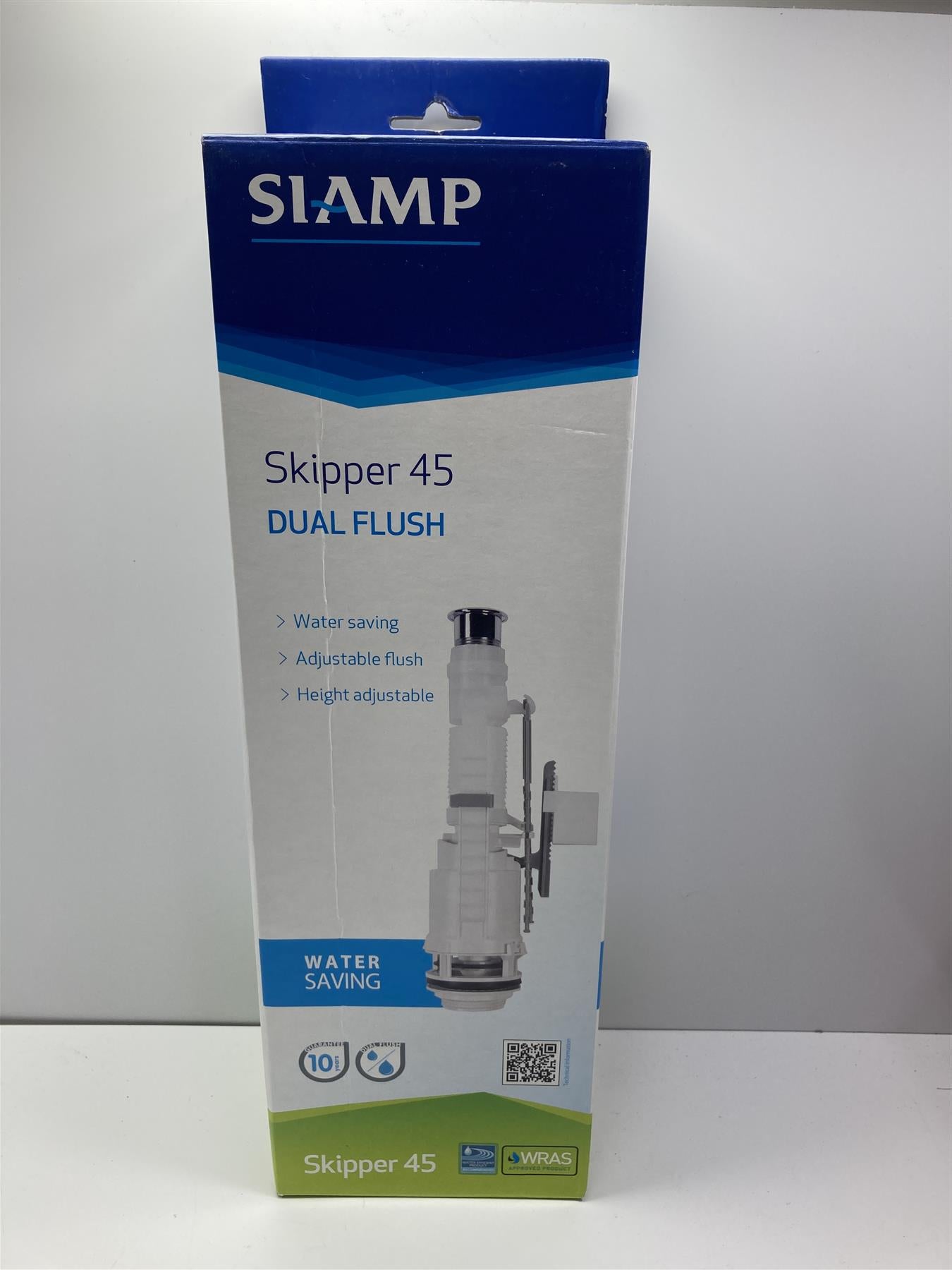 Siamp Monaco Skipper 45 Dual Flush Cistern Valve & Push Button 32456010 2"Outlet