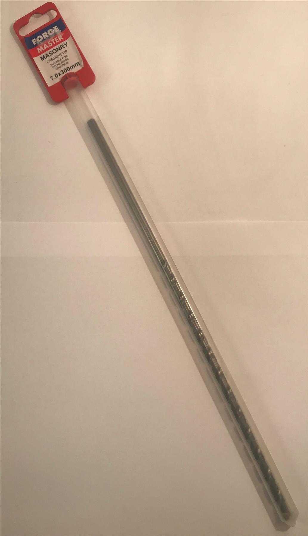 Forge Master Masonry Carbide Tip 7 x 300mm   FMMAS7300