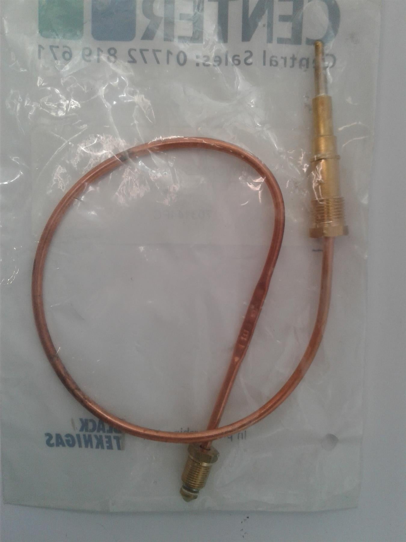 NEW CENTER THERMOCOUPLE GLOWWORM  SWIFTFLOW 120 Type 703144PC 45530