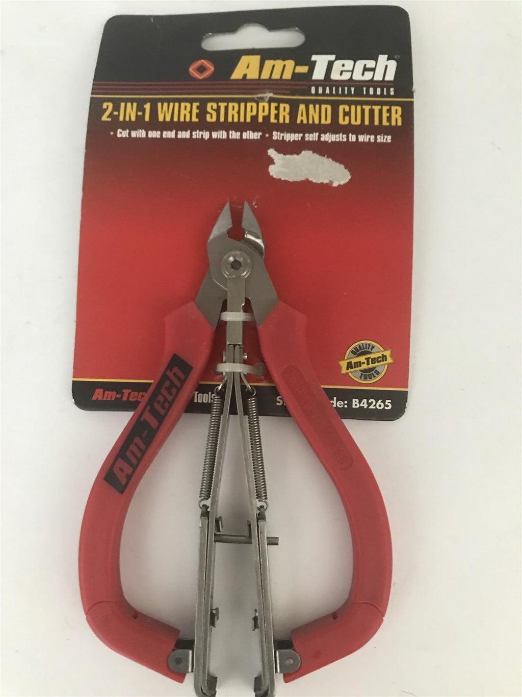 Amtech 2-In-1 Wire Stripper And Cutter  B4265
