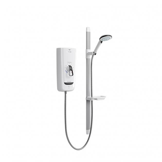 Mira 1.1785.003 Advance Flex 8.7 kW Thermostatic Electric Shower White/Chrome