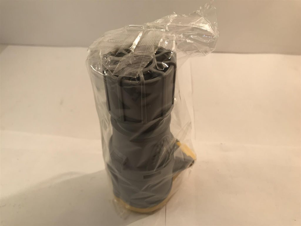 HTCN 16A 110V Yellow 3 Pin Female Industrial Plug Socket IP44