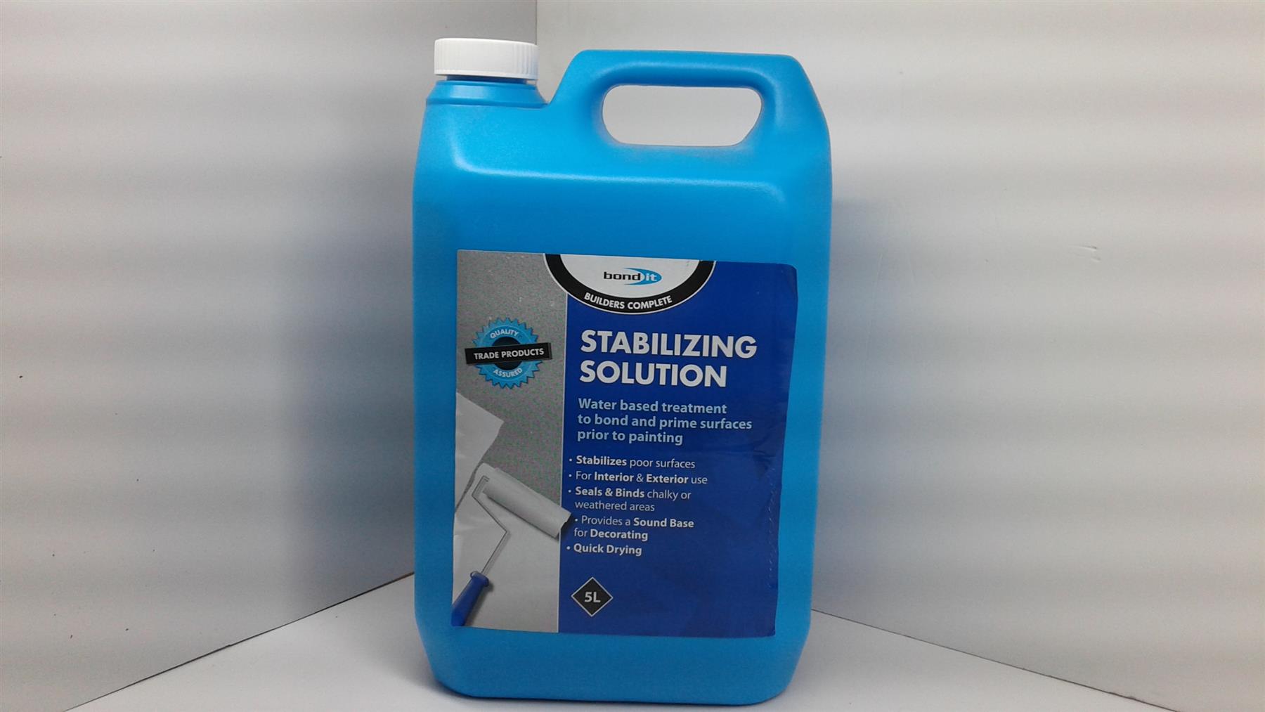 Bond It Stabilizing Solution to bond and prime surfaces 5Ltr TO USE! 5 LITRE