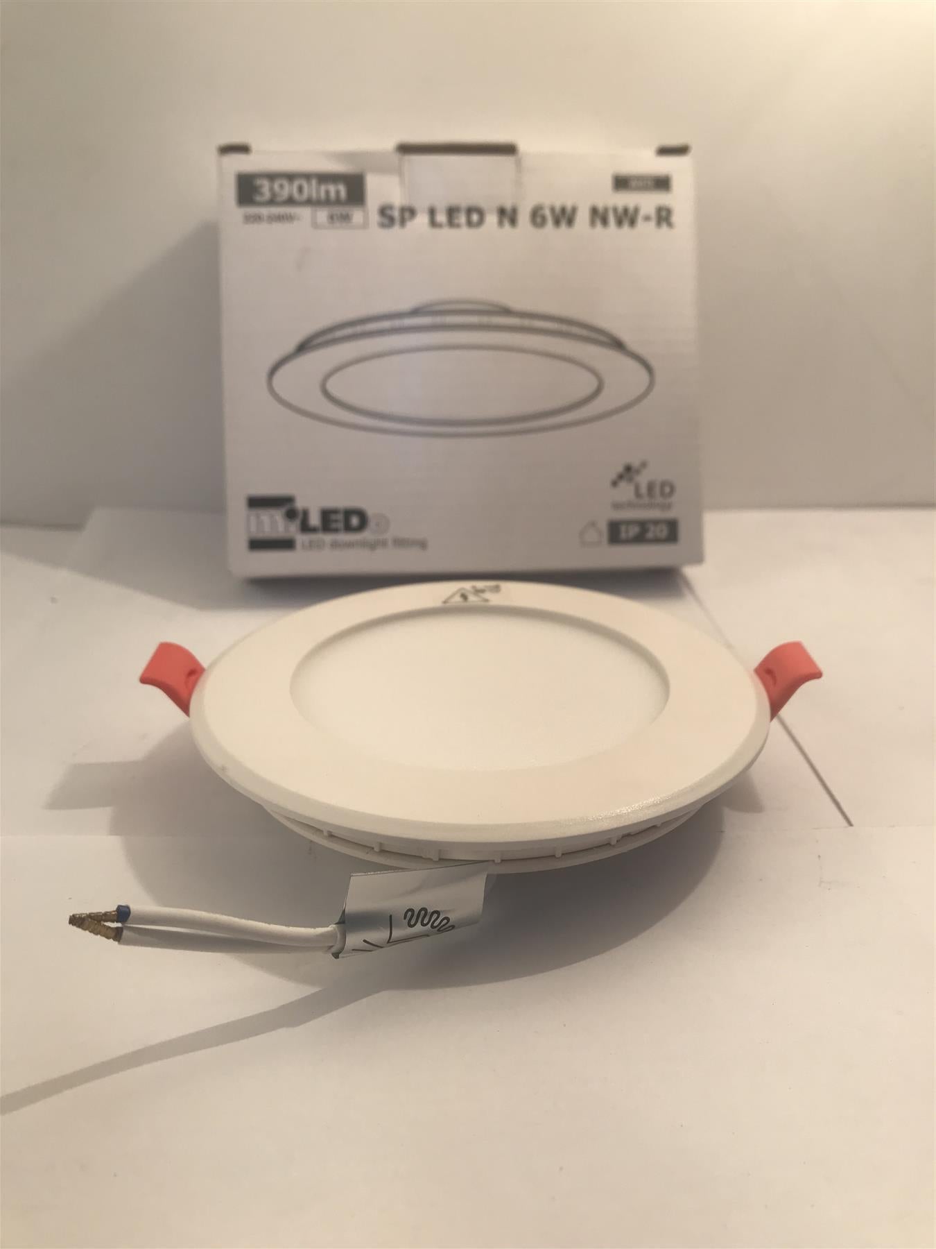 MILED LED Ceiling Downlight Fitting SP LED N 6W NW-R 390lm 4000k 31077
