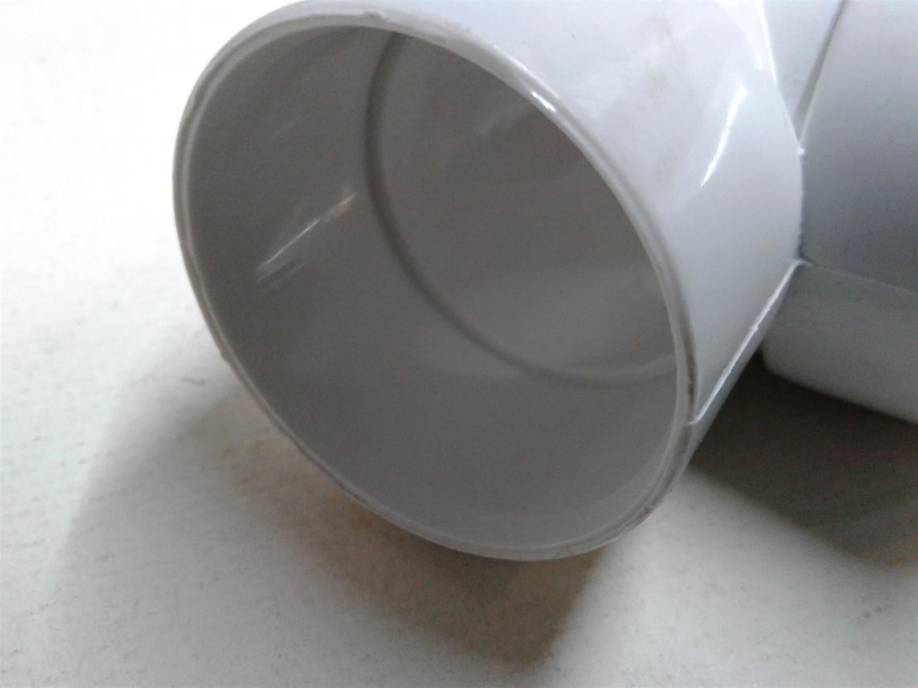 NEW POLYPIPE 36MM KNUCKEL BEND 90° PIPE JOIN WHITE (EACH) WS15