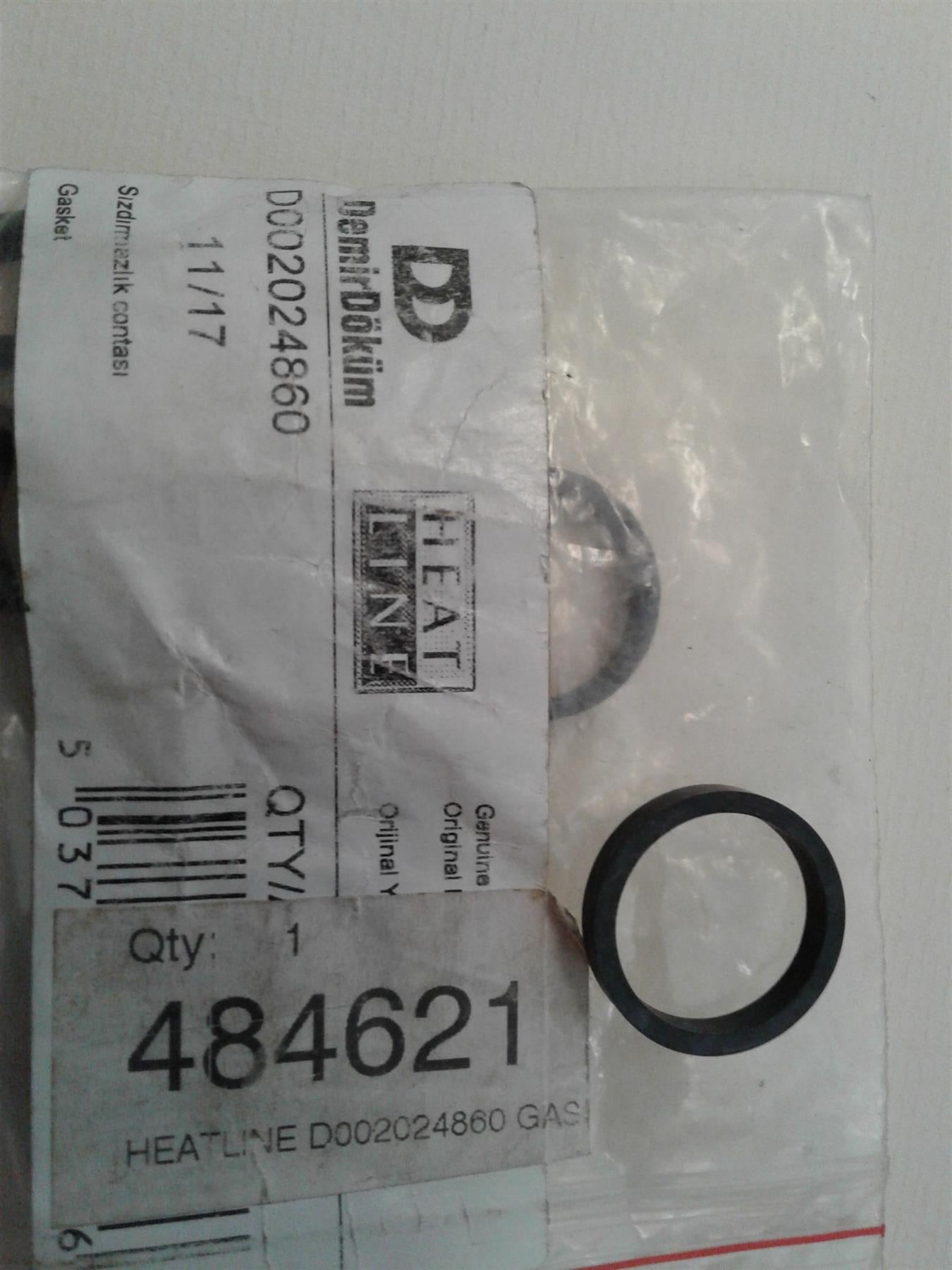 NEW HEATLINE BOILER GASKET O RING D002024860