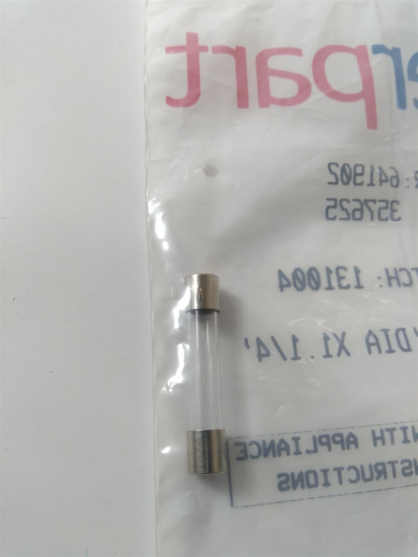 NEW POTTERTON 641902 FUSE 1AMP 1/4'DIA X1.1/4'