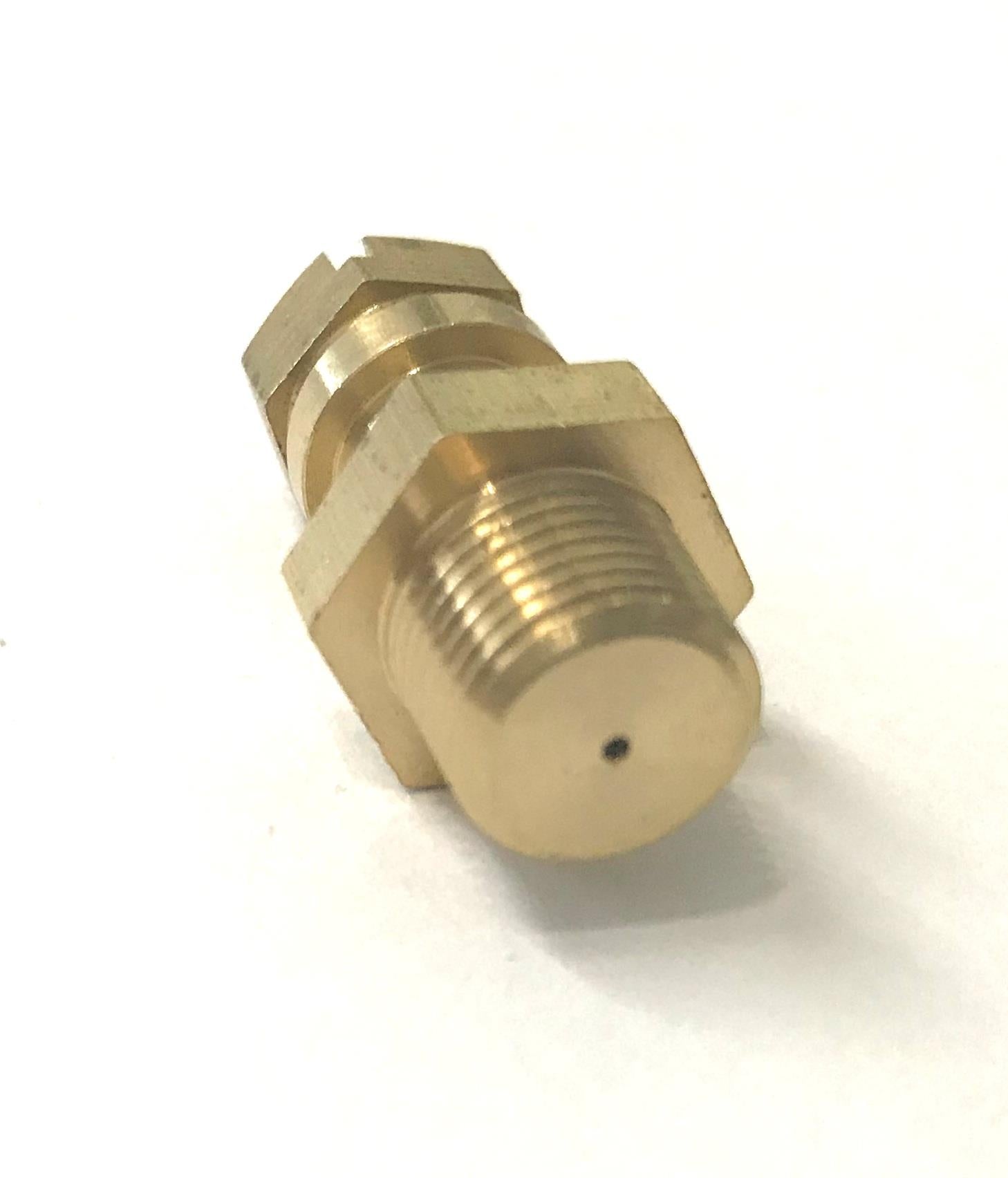 GAS TEST NIPPLE PRESSURE TESTING POINTS 1/8" BRASS