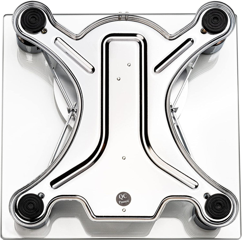 Sonvadia Mechanical Square Glass Bathroom Scale