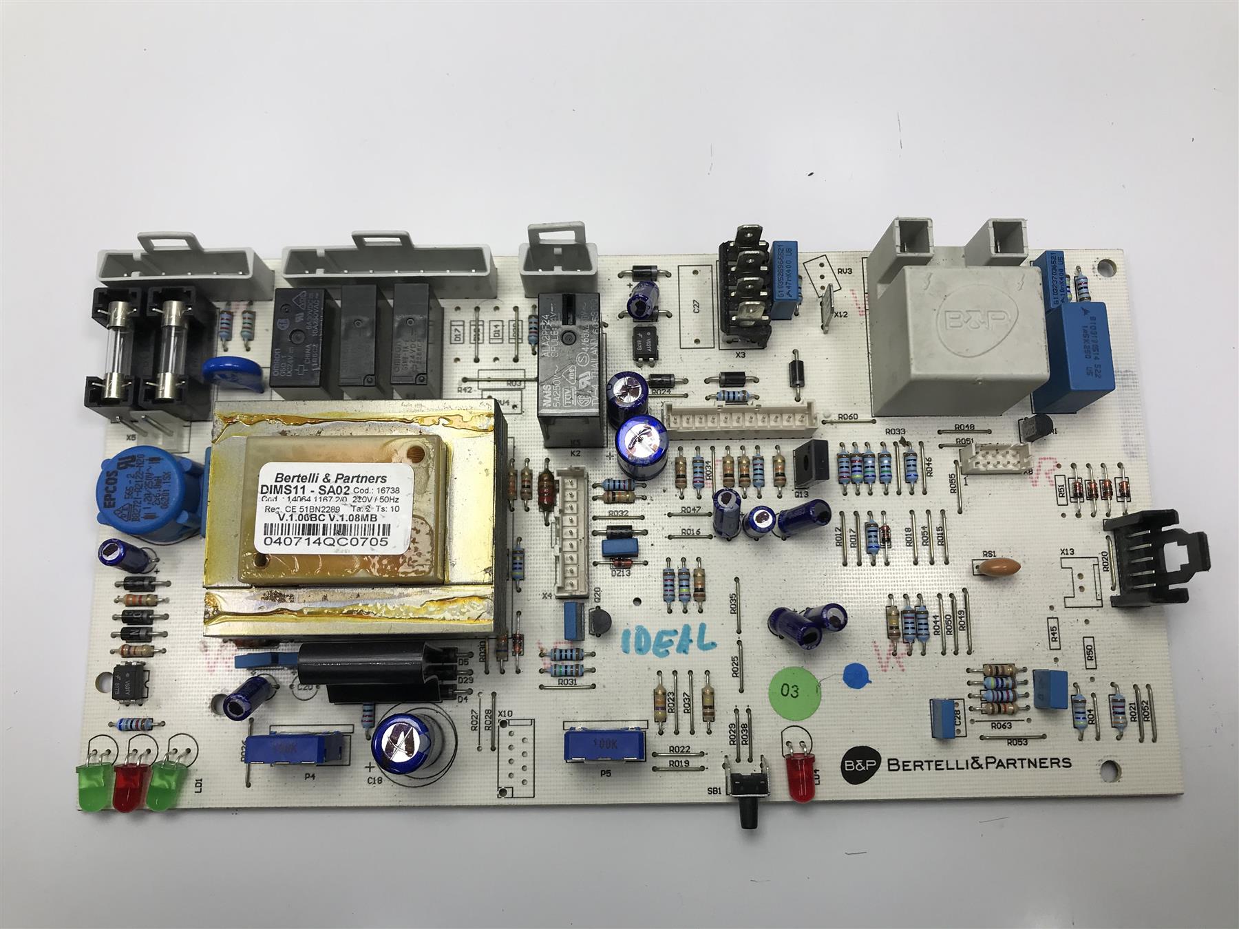 IDEAL MINI 174469  C24HE / C28HE / C32HE PCB 12M WARRANTY