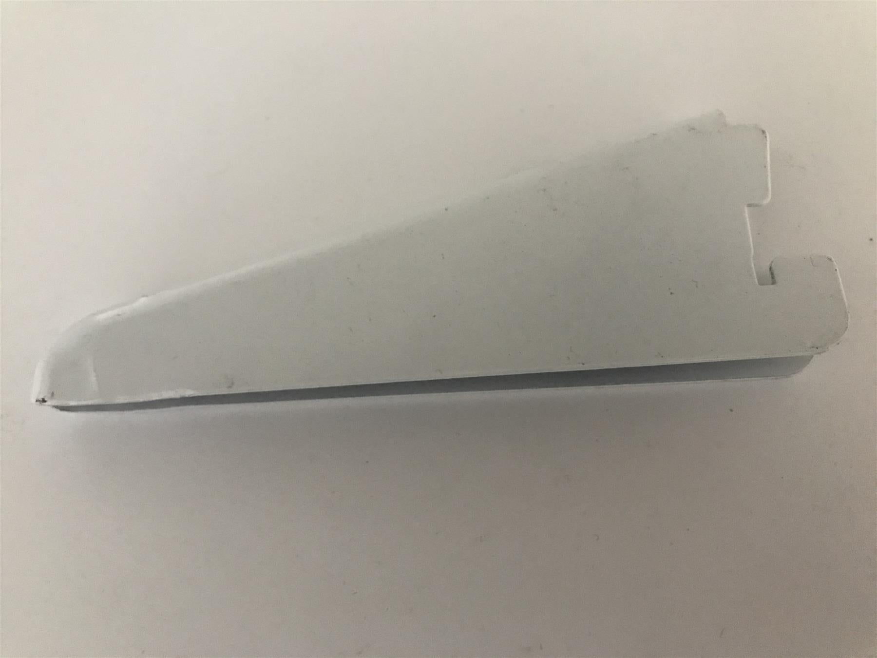 White Shelf Bracket 120mm  11205