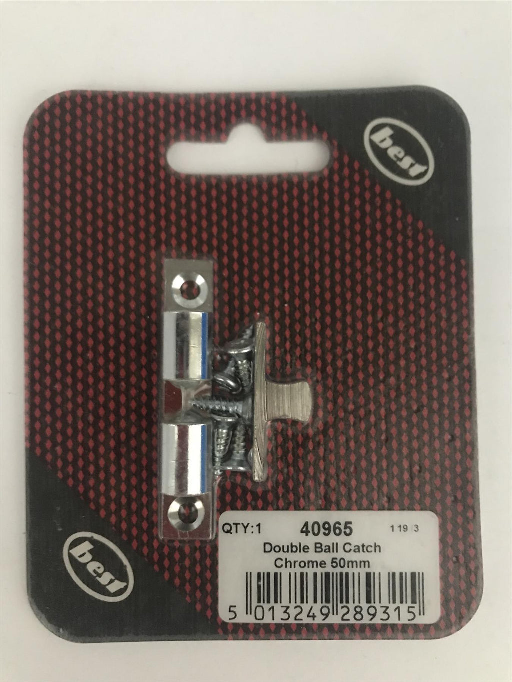 Best Double Ball Catch Chromed Brass 50mm  40965