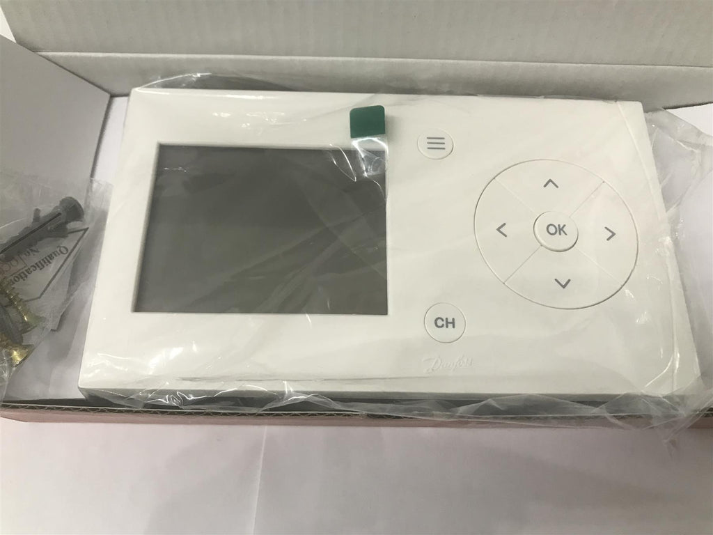 Danfoss White Single Channel Heating Timeswitch TS710 087N7881