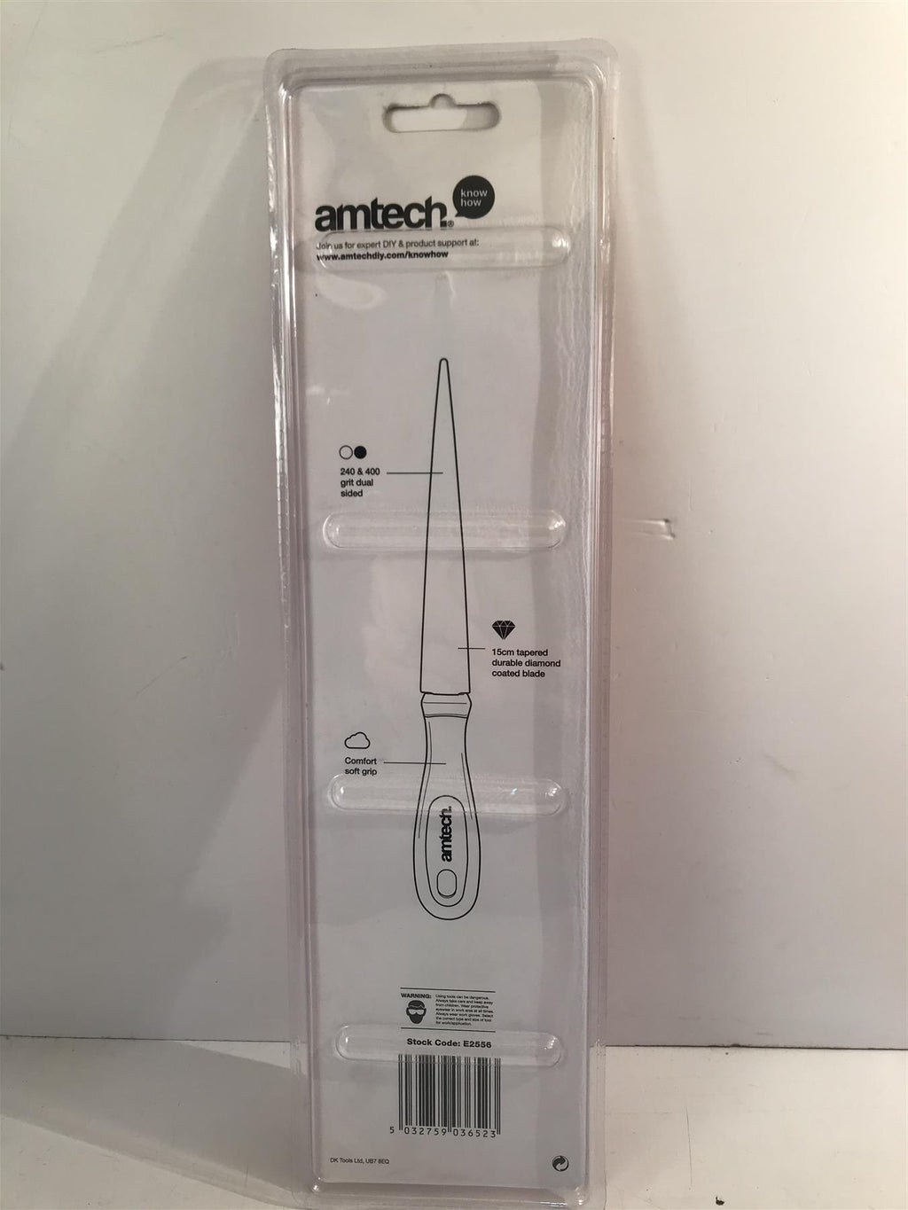 Amtech Diamond Sharpening File 10"